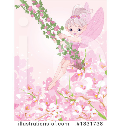 Royalty-Free (RF) Fairy Clipart Illustration by Pushkin - Stock Sample #1331738