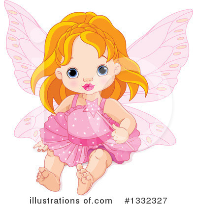 Royalty-Free (RF) Fairy Clipart Illustration by Pushkin - Stock Sample #1332327