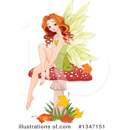 Royalty-Free (RF) Fairy Clipart Illustration by Pushkin - Stock Sample #1347151