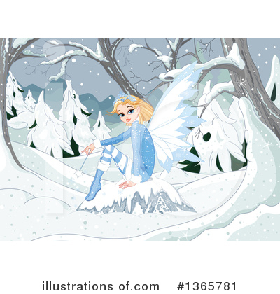 Royalty-Free (RF) Fairy Clipart Illustration by Pushkin - Stock Sample #1365781