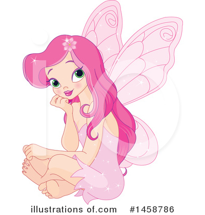 Royalty-Free (RF) Fairy Clipart Illustration by Pushkin - Stock Sample #1458786