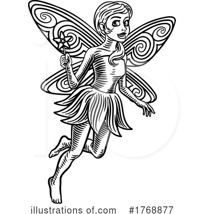 Royalty-Free (RF) Fairy Clipart Illustration by AtStockIllustration - Stock Sample #1768877