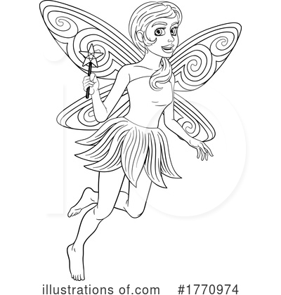 Royalty-Free (RF) Fairy Clipart Illustration by AtStockIllustration - Stock Sample #1770974
