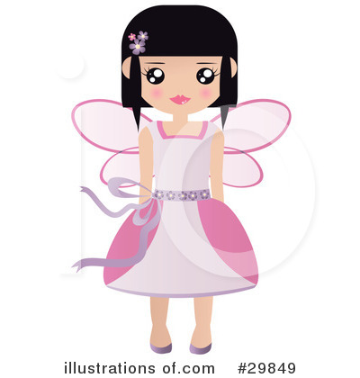 Fairy Princess Clipart #29849 by Melisende Vector