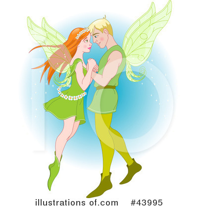 Royalty-Free (RF) Fairy Clipart Illustration by Pushkin - Stock Sample #43995