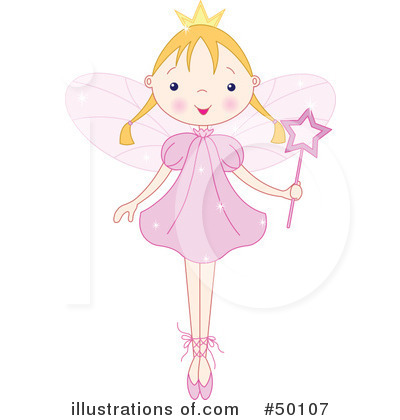 Royalty-Free (RF) Fairy Clipart Illustration by Pushkin - Stock Sample #50107