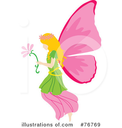 Royalty-Free (RF) Fairy Clipart Illustration by Rosie Piter - Stock Sample #76769