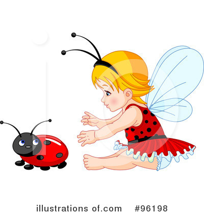 Royalty-Free (RF) Fairy Clipart Illustration by Pushkin - Stock Sample #96198