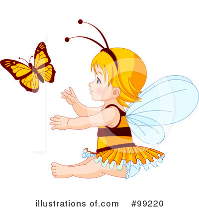 Royalty-Free (RF) Fairy Clipart Illustration by Pushkin - Stock Sample #99220