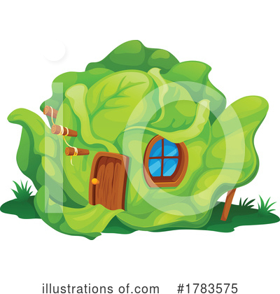 Royalty-Free (RF) Fairy House Clipart Illustration by Vector Tradition SM - Stock Sample #1783575
