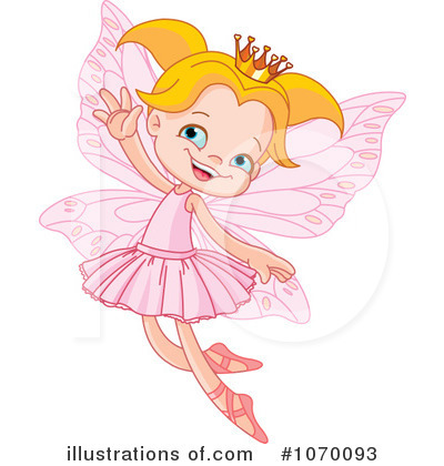 Royalty-Free (RF) Fairy Princess Clipart Illustration by Pushkin - Stock Sample #1070093