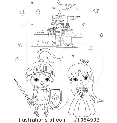 Royalty-Free (RF) Fairy Tale Clipart Illustration by Pushkin - Stock Sample #1054905