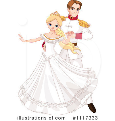 Prince And Princess Clipart #1117333 by Pushkin