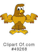 Falcon Character Clipart #49268 by Mascot Junction