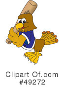 Falcon Character Clipart #49272 by Mascot Junction