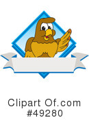 Falcon Character Clipart #49280 by Mascot Junction