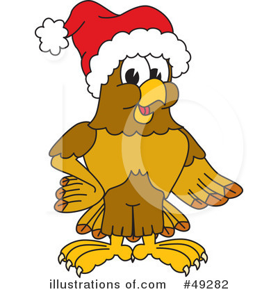 Royalty-Free (RF) Falcon Character Clipart Illustration by Mascot Junction - Stock Sample #49282