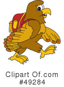 Falcon Character Clipart #49284 by Mascot Junction