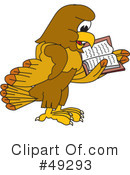 Falcon Character Clipart #49293 by Mascot Junction