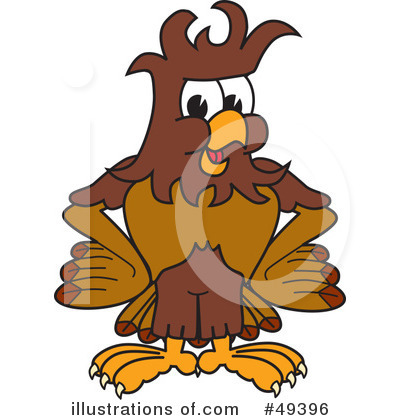 Royalty-Free (RF) Falcon Character Clipart Illustration by Mascot Junction - Stock Sample #49396