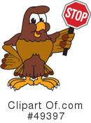 Falcon Character Clipart #49397 by Mascot Junction