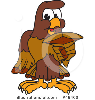Royalty-Free (RF) Falcon Character Clipart Illustration by Mascot Junction - Stock Sample #49400