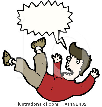 Royalty-Free (RF) Falling Clipart Illustration by lineartestpilot - Stock Sample #1192402