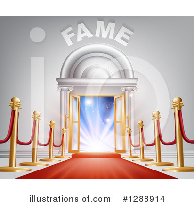 Royalty-Free (RF) Fame Clipart Illustration by AtStockIllustration - Stock Sample #1288914