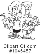 Family Clipart #1046457 by toonaday