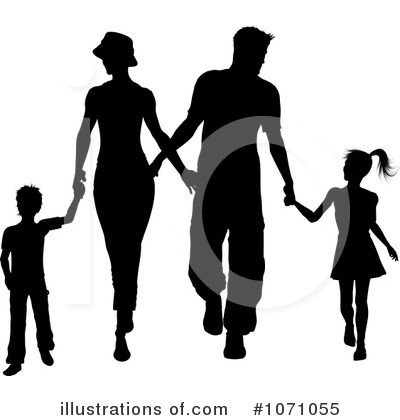 Royalty-Free (RF) Family Clipart Illustration by KJ Pargeter - Stock Sample #1071055