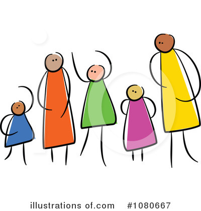 Royalty-Free (RF) Family Clipart Illustration by Prawny - Stock Sample #1080667