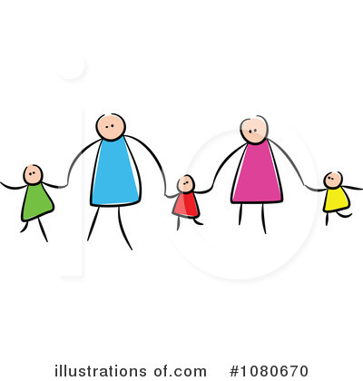 Royalty-Free (RF) Family Clipart Illustration by Prawny - Stock Sample #1080670