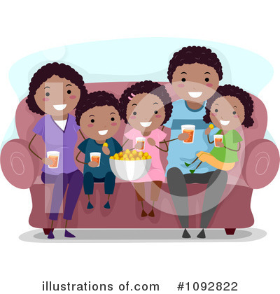 Royalty-Free (RF) Family Clipart Illustration by BNP Design Studio - Stock Sample #1092822