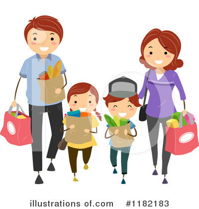 Royalty-Free (RF) Family Clipart Illustration by BNP Design Studio - Stock Sample #1182183