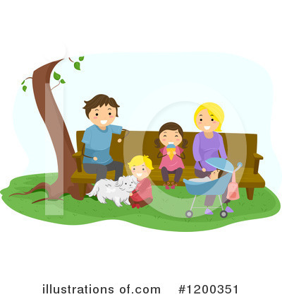 Royalty-Free (RF) Family Clipart Illustration by BNP Design Studio - Stock Sample #1200351