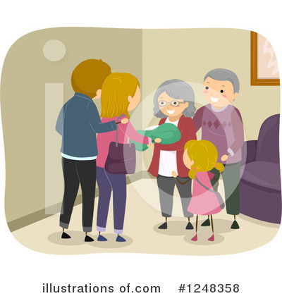 Royalty-Free (RF) Family Clipart Illustration by BNP Design Studio - Stock Sample #1248358