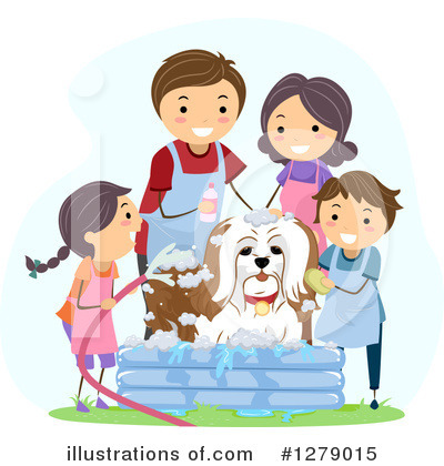 Royalty-Free (RF) Family Clipart Illustration by BNP Design Studio - Stock Sample #1279015