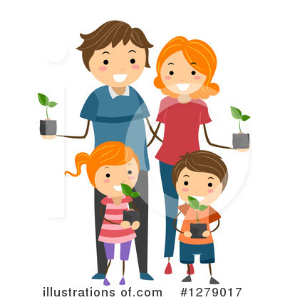 Royalty-Free (RF) Family Clipart Illustration by BNP Design Studio - Stock Sample #1279017