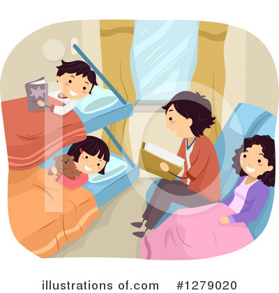 Royalty-Free (RF) Family Clipart Illustration by BNP Design Studio - Stock Sample #1279020