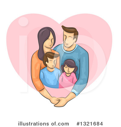 Royalty-Free (RF) Family Clipart Illustration by BNP Design Studio - Stock Sample #1321684