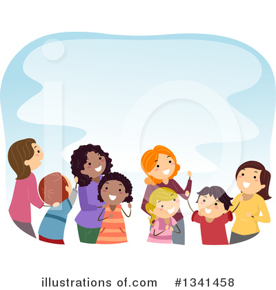 Royalty-Free (RF) Family Clipart Illustration by BNP Design Studio - Stock Sample #1341458