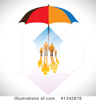 Royalty-Free (RF) Family Clipart Illustration by ColorMagic - Stock Sample #1342876