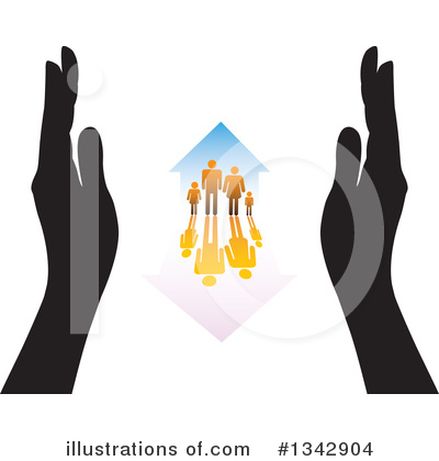 Royalty-Free (RF) Family Clipart Illustration by ColorMagic - Stock Sample #1342904