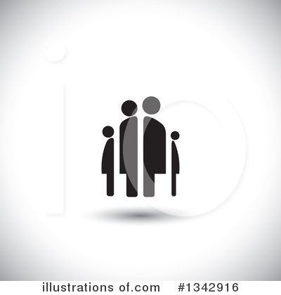 Royalty-Free (RF) Family Clipart Illustration by ColorMagic - Stock Sample #1342916