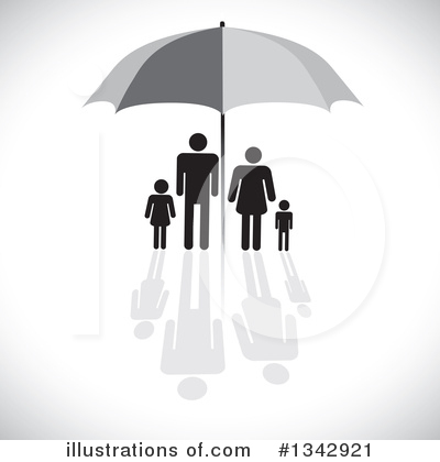 Royalty-Free (RF) Family Clipart Illustration by ColorMagic - Stock Sample #1342921