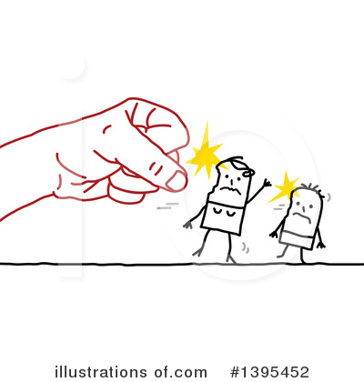 Abuse Clipart #1395452 by NL shop