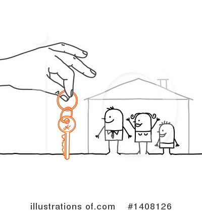 Housing Clipart #1408126 by NL shop
