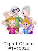 Family Clipart #1413929 by AtStockIllustration