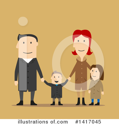 Royalty-Free (RF) Family Clipart Illustration by Vector Tradition SM - Stock Sample #1417045