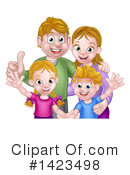 Family Clipart #1423498 by AtStockIllustration
